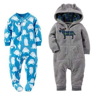 carter's Baby Boy PJ & Jumpsuit Bundle (2 Item)